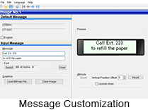 Message Customization