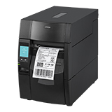 Image of label being printed