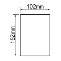 102mmx152mm