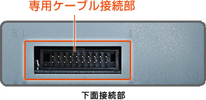 下部接続部