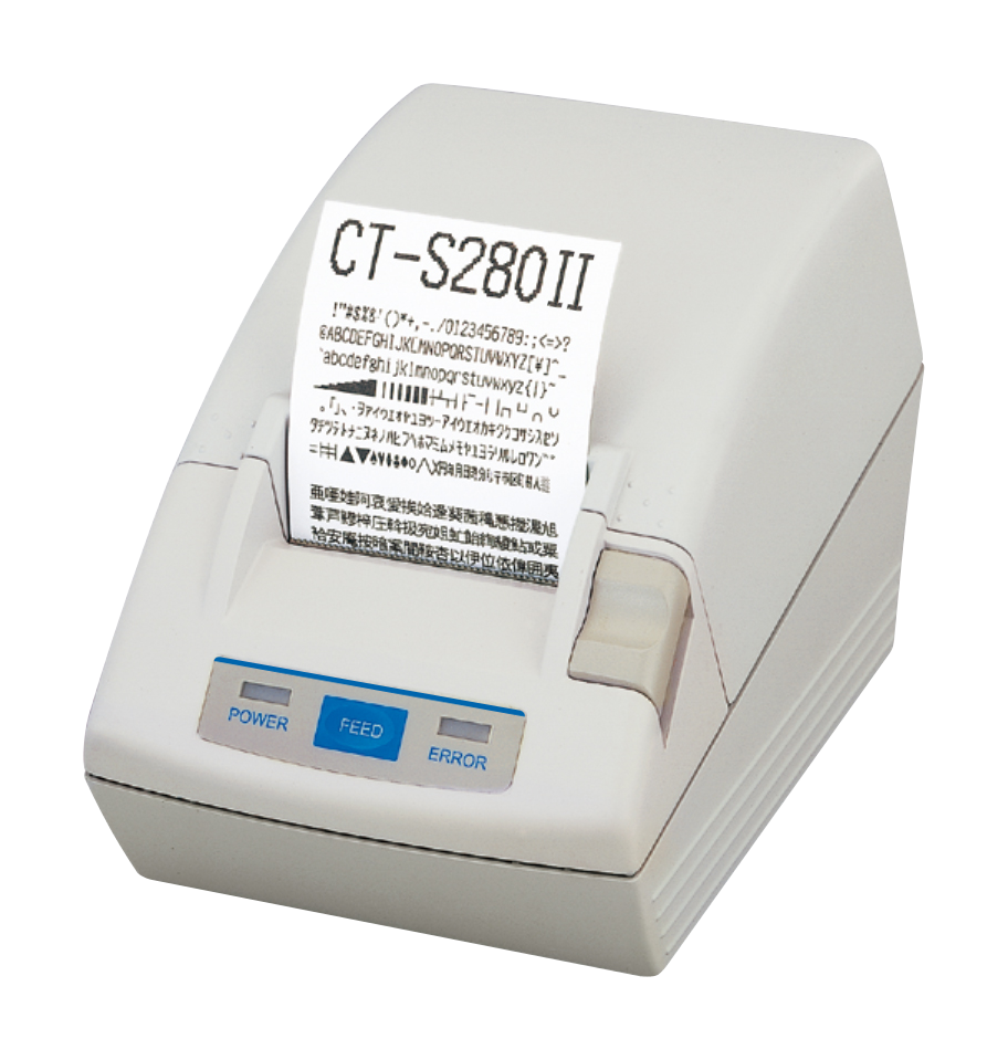 感熱紙レシートプリンター CT-S601IIS3ET2JWHP 有線LAN接続 用紙幅 ホワイト
