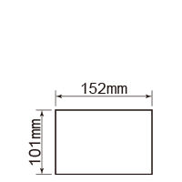 152mm×203mm