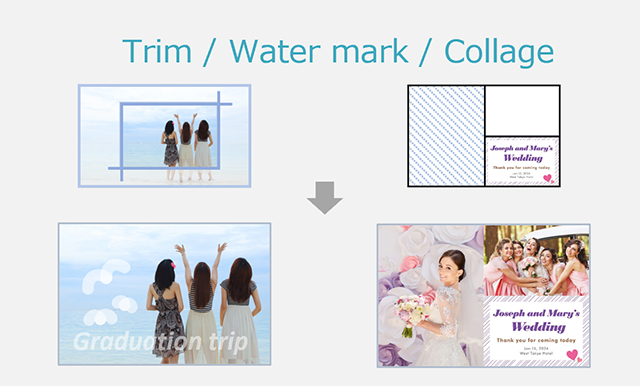 Trim/Water mark/Collage