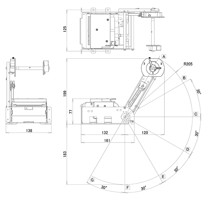 製品寸法図