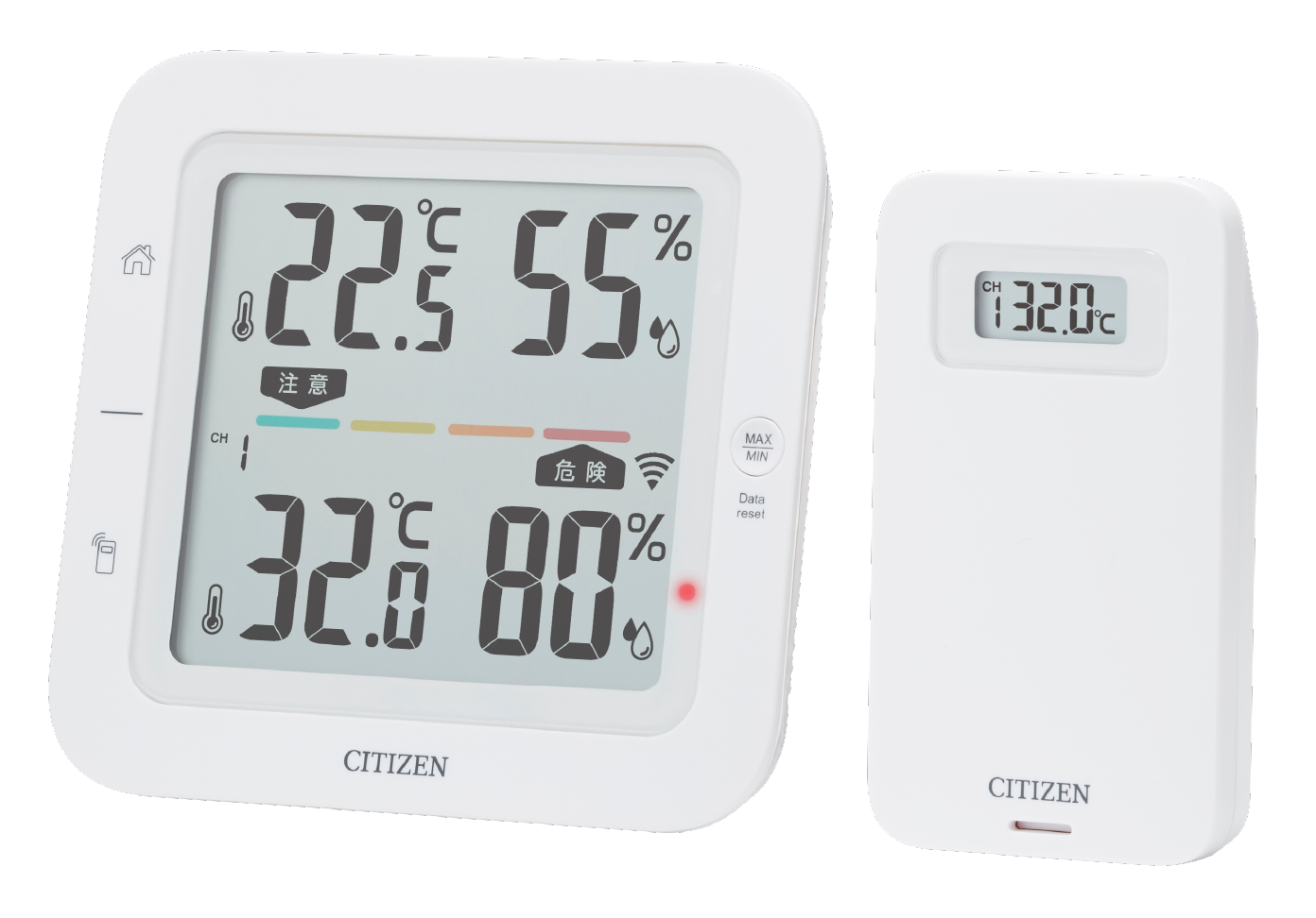 コードレス温湿度計